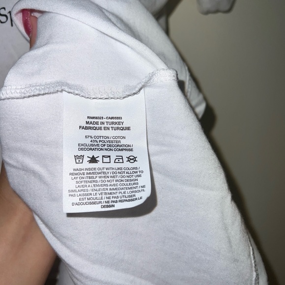 Nike Just Do it Mens White T Shirt size Small - Picture 6 of 6